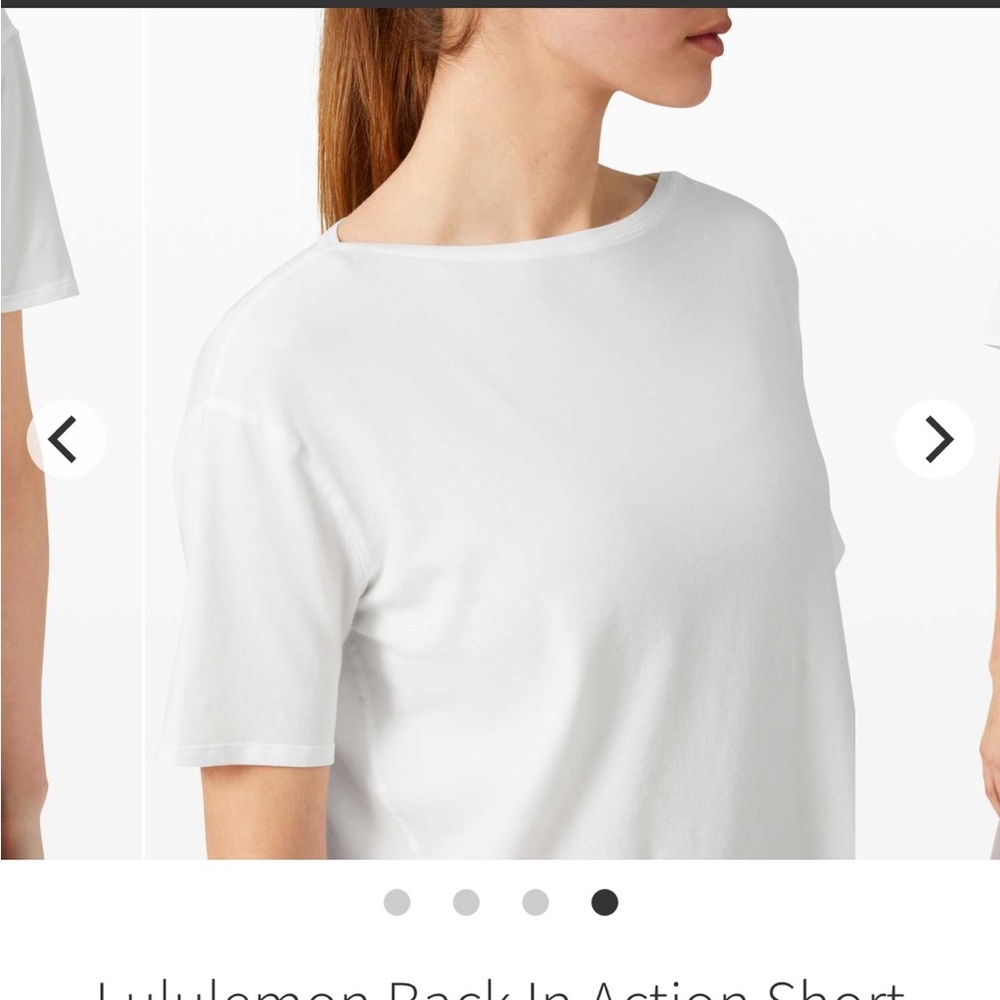 Lululemon Back in Action Shirt